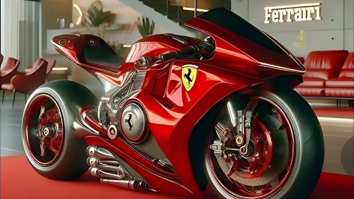 2026 Ferrari Supar Motorcycle
