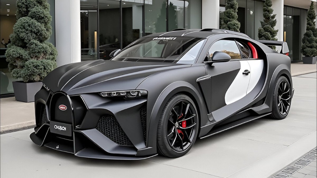 Bugatti Chiron Black Sports 2026